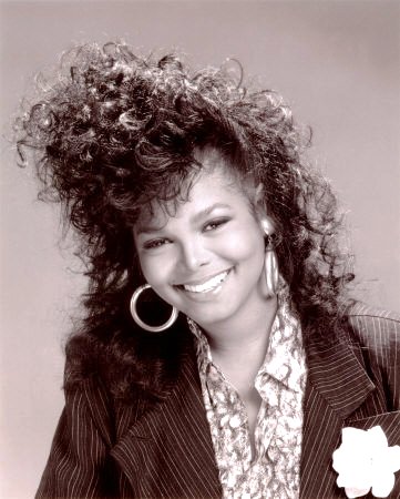 A teenaged Janet (Photo Papermag.com)