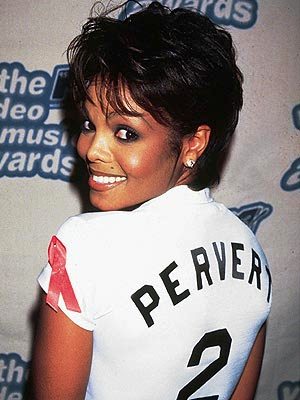 29 year old Janet: She must have inspired the "Rihanna Haircut" (Photo People.com)